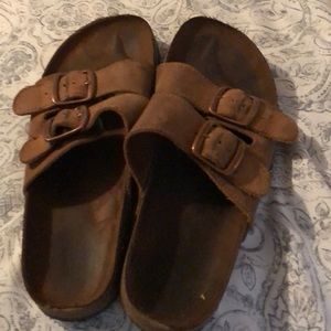 Birkenstock’s (off brand but nice)